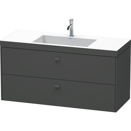 Duravit Brioso C-Bonded Set Wall-Mounted Chestnut Dark BR4608N1053